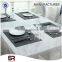 Colorful printing sequare organza table runner for Dinning decoration