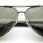 High quality classic metal frame aviator pilot driving polarized sunglasses for man eyeglass eyewear