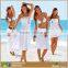 Women's Strapless Bohemia Beach Dress Cover Up Bathing Suits