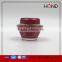 wholesale acrylic red skin care cream jar 15g 30g 50g round cosmetic acrylic jar UFO acrylic jar /50ml red round jar