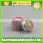 Rouind cylinder lip balm tube gift paper tin packging