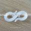 High quality white Nylon hook/nylon clip made in china