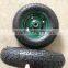 13 inch pneumatic rubber wheel with wheel rim 3.50-7