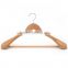 Manufacturer wooden hanger with anti-theft ring made in China