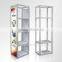 Portable aluminum display rack trade show product display rack