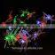 RGB Color 4.8M 20 LED Dragonfly Solar Light Chain