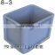 Thin Rectangular Clear Storage Plastic Container
