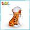 Cartoon Tiger PU Stress Ball Customized Shape PU Stress Reliever