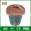 Recycled Material Small Round Shaped Pigment Tin Bucket