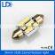 36mm 3528 12smds LED festoon light rear license plate lamp car led reading roof bulb