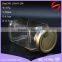 280ml square glass jar with golden lug cap
