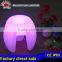 new design color changing led small plastic chair