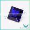 10x10mm 113# burma blue square step cut spinel loose stone