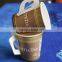 disposable paper cups /single wall paper cup with handel /printed paper cup with handle