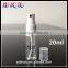 Empty Clear 20ml small mini spray bottle , refill pocket perfume bottle