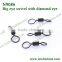 wholesale carp fishing terminal tackle big eyes Swivels