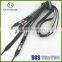 cheap polyester guanchag shoelace with plastic tips