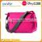 Factory price water resistant pink sling bag mens shoulder bag