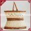 Food grade PE wicker hand basket outdoor picnic basket fruit basket wholesale