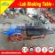 Labs shaking table equipment for mining processing