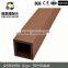 Wood plastic composite deck paling for protective garden fence