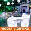 Outdoor Rechargeable Curve Ligh Up LED Chair