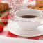 Haonai high quality hot sale bone china colored cup and saucer
