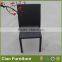 garden Stackable rattan chair for lunch dining chair