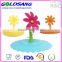 2014 Flower silicone airtight cups cover