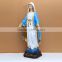 Catholic elegance resin virgin mary baby jesus statues