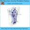 China manufacturer wholesale acrylic modern design flowers vase in painting
