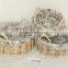 Handmade Weave Beautiful Maize Peel Storage Basket With Lining