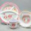 100% Melamine Kid Children Dinnerware Set
