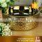 Gold plated art basin counter top sinks colorful wash basin