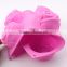 Food Grade Bakeware Six Cavity Rose Design Non Stick Handmade Soap Jelly Pudding Chocolate Silicone Cake Mould