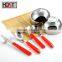 4 kinds of color korean fashion and holiday cutlery gift