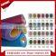 Glitter/PU heat transfer vinyl sheets cut for clothing