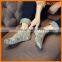 Women black cotton classic sport socks liquidation 150904