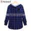 wholesale  china fleece women plaids jacket