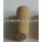 chamfered-ends wooden dowel