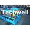 Color Steel Glazed Tile Roll Forming Equipment , 5.5 Kw Main Motor Power Roll Former Machine