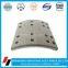 Truck spare parts 4515 brake shoe linings for FUWA Axle