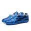 men women green black football shoes/smle football sport shoes breathable sports shoes/athletic sports foottball shoes