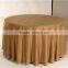Wholesale Luxury Decoration Round Polyester Damask Table Cloth