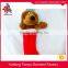 kids christmas decorations stuffed animal toys sock plush felt christmas stocking