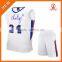 Dry fit and breathable 100% polyester basletball uniforms youth for men comfortable wear