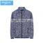 Wholesales long sleeve cation fabric zip up fleece jacket