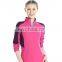 Custom ladies half cardigan quick dry long t shirt