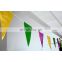 Mardi Gras Metallic Banner triangle pennant flag FGF-0102