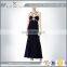 Sexy styling woven casual dresses for women black evening dress